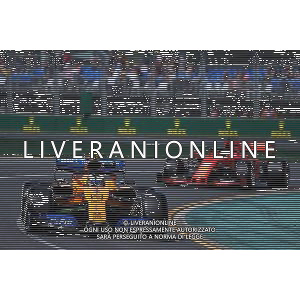Lando Norris (GBR) McLaren MCL34. 15.03.2019. Formula 1 World Championship, Rd 1, Australian Grand Prix, Albert Park, Melbourne, Australia, Practice Day. / AGENZIA ALDO LIVERANI SAS - ITALY ONLY EDITORIAL USE ONLY - F1 GP Australia Melbourne, Prove Libere 15.03.2019