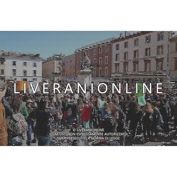 Global strike for future - Sciopero globale per il clima Rimini - 15.03.2019 Nella Foto: Global strike for future Sciopero globale per il clima, manifestazione in piazza Cavour e pulizia della spiaggia /Ph.Vitez-Ag. Aldo Liverani
