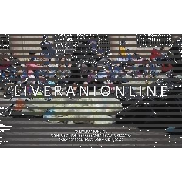 Global strike for future - Sciopero globale per il clima Rimini - 15.03.2019 Nella Foto: Global strike for future Sciopero globale per il clima, manifestazione in piazza Cavour e pulizia della spiaggia /Ph.Vitez-Ag. Aldo Liverani