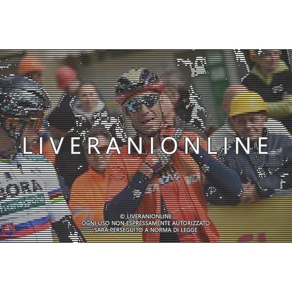15-03-2019 Tirreno - Adriatico; Tappa 03 Pomarance - Foligno; 2019, Bahrain - Merida; Nibali, Vincenzo; Pomarance; ©SIROTTI / AGENZIA ALDO LIVERANI SAS