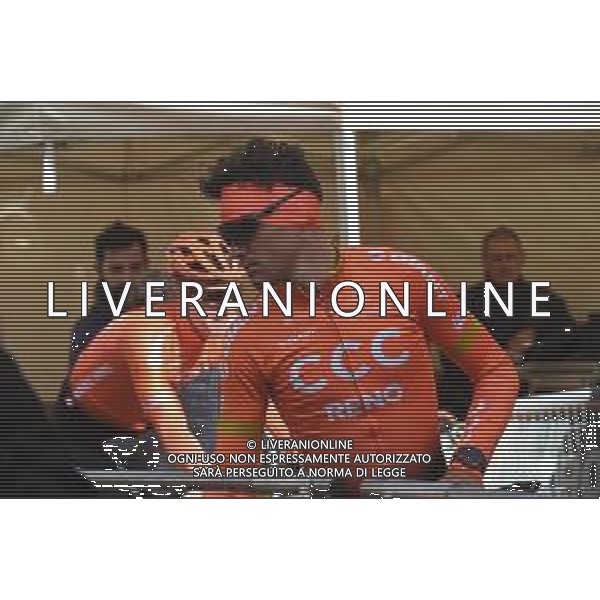 15-03-2019 Tirreno - Adriatico; Tappa 03 Pomarance - Foligno; 2019, Ccc Team; Van Avermaet, Greg; Pomarance; ©SIROTTI / AGENZIA ALDO LIVERANI SAS