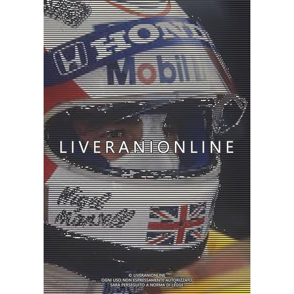 RETROSPETTIVA NIGEL MANSELL PILOTA F1 NELLA FOTO NIGEL MANSELL  AG ALDO LIVERANI SAS