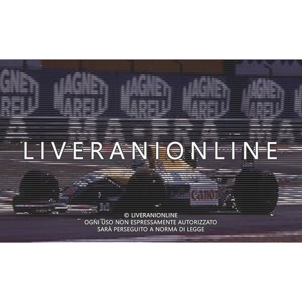 RETROSPETTIVA NIGEL MANSELL PILOTA F1 NELLA FOTO NIGEL MANSELL NELL\'ANNO 1991 AG ALDO LIVERANI SAS 