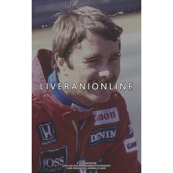 RETROSPETTIVA NIGEL MANSELL PILOTA F1 NELLA FOTO NIGEL MANSELL NELL\'ANNO 1985 AG ALDO LIVERANI SAS 