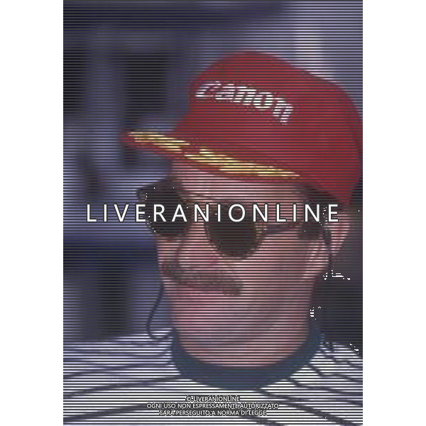 RETROSPETTIVA NIGEL MANSELL PILOTA F1 NELLA FOTO NIGEL MANSELL NELL\'ANNO 1993 AG ALDO LIVERANI SAS