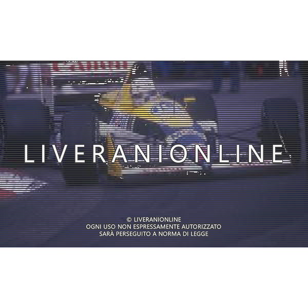 RETROSPETTIVA NIGEL MANSELL PILOTA F1 NELLA FOTO NIGEL MANSELL NELL\'ANNO 1986 AG ALDO LIVERANI SAS 