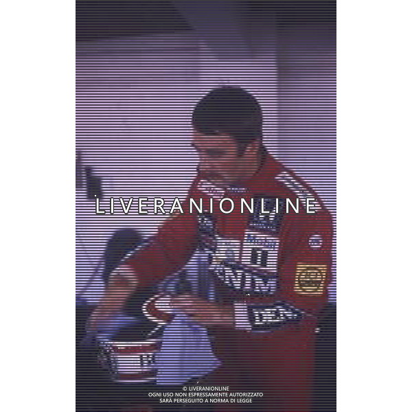 RETROSPETTIVA NIGEL MANSELL PILOTA F1 NELLA FOTO NIGEL MANSELL NELL\'ANNO 1986 AG ALDO LIVERANI SAS 
