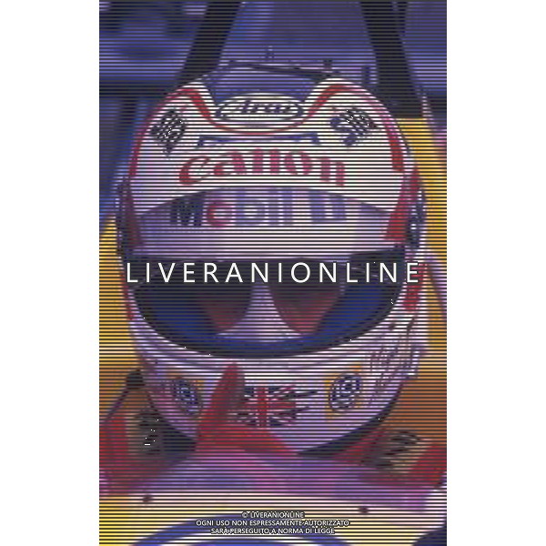 RETROSPETTIVA NIGEL MANSELL PILOTA F1 NELLA FOTO NIGEL MANSELL NELL\'ANNO 1986 AG ALDO LIVERANI SAS 