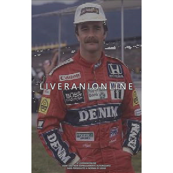 RETROSPETTIVA NIGEL MANSELL PILOTA F1 NELLA FOTO NIGEL MANSELL NELL\'ANNO 1986 AG ALDO LIVERANI SAS 