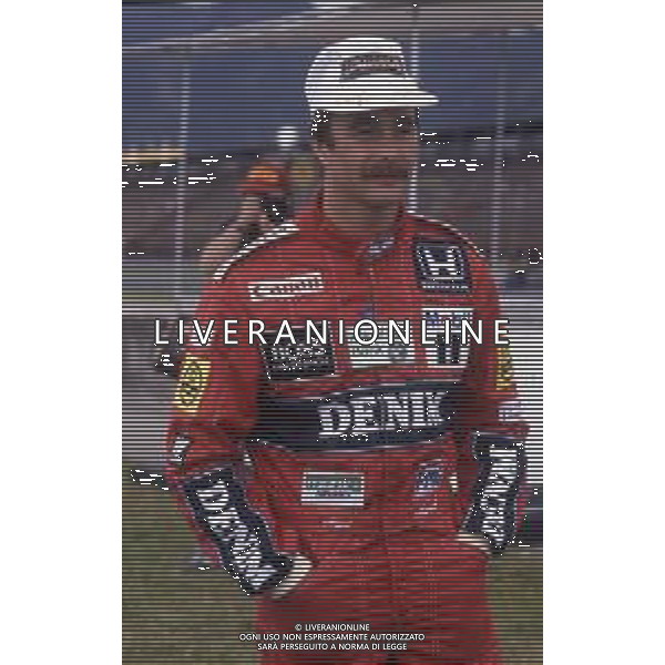 RETROSPETTIVA NIGEL MANSELL PILOTA F1 NELLA FOTO NIGEL MANSELL NELL\'ANNO 1986 AG ALDO LIVERANI SAS 