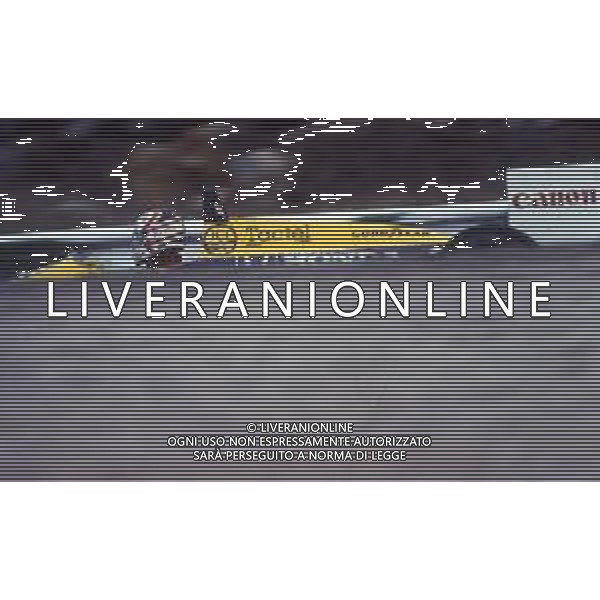 RETROSPETTIVA NIGEL MANSELL PILOTA F1 NELLA FOTO NIGEL MANSELL NELL\'ANNO 1986 AG ALDO LIVERANI SAS 