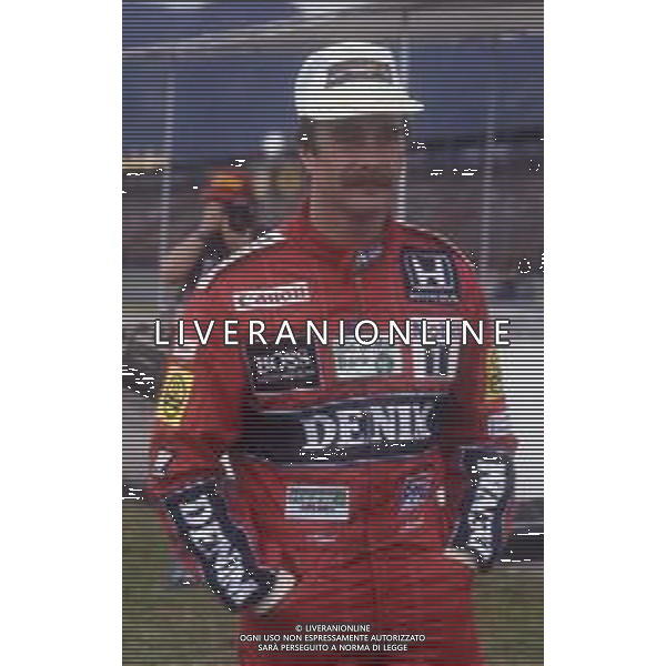 RETROSPETTIVA NIGEL MANSELL PILOTA F1 NELLA FOTO NIGEL MANSELL NELL\'ANNO 1986 AG ALDO LIVERANI SAS 