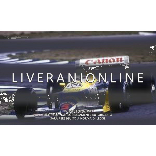 RETROSPETTIVA NIGEL MANSELL PILOTA F1 NELLA FOTO NIGEL MANSELL NELL\'ANNO 1988 AG ALDO LIVERANI SAS 