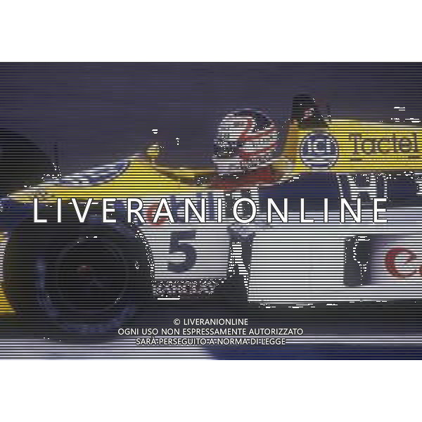 RETROSPETTIVA NIGEL MANSELL PILOTA F1 NELLA FOTO NIGEL MANSELL NELL\'ANNO 1988 AG ALDO LIVERANI SAS 