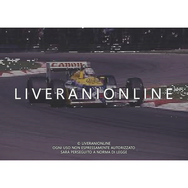 RETROSPETTIVA NIGEL MANSELL PILOTA F1 NELLA FOTO NIGEL MANSELL NELL\'ANNO 1988 AG ALDO LIVERANI SAS 
