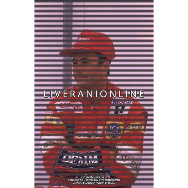 RETROSPETTIVA NIGEL MANSELL PILOTA F1 NELLA FOTO NIGEL MANSELL NELL\'ANNO 1988 AG ALDO LIVERANI SAS 