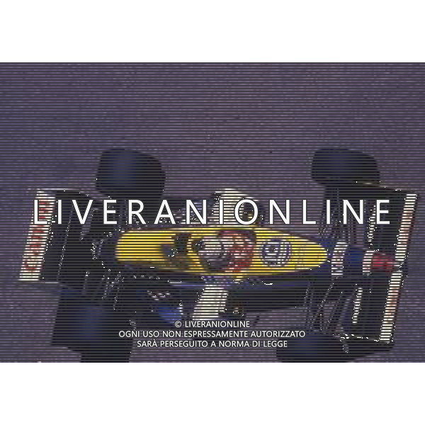 RETROSPETTIVA NIGEL MANSELL PILOTA F1 NELLA FOTO NIGEL MANSELL NELL\'ANNO 1988 AG ALDO LIVERANI SAS 