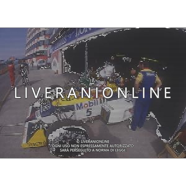 RETROSPETTIVA NIGEL MANSELL PILOTA F1 NELLA FOTO NIGEL MANSELL NELL\'ANNO 1988 AG ALDO LIVERANI SAS 