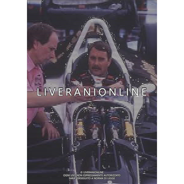 RETROSPETTIVA NIGEL MANSELL PILOTA F1 NELLA FOTO NIGEL MANSELL NELL\'ANNO 1993 AG ALDO LIVERANI SAS