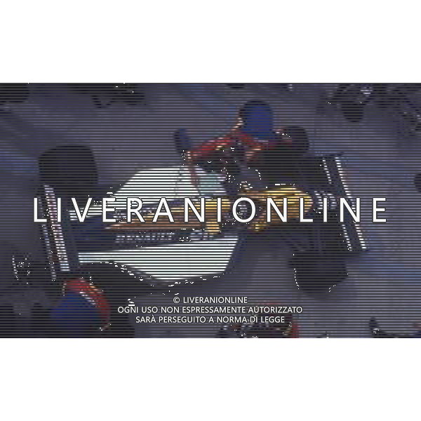 RETROSPETTIVA NIGEL MANSELL PILOTA F1 NELLA FOTO NIGEL MANSELL NELL\'ANNO 1992 AG ALDO LIVERANI SAS  