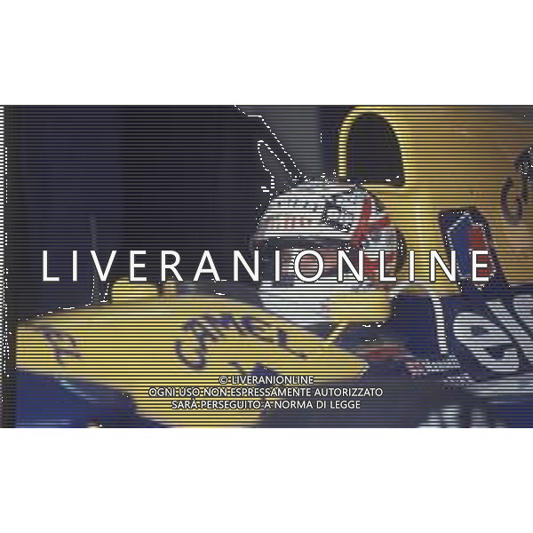 RETROSPETTIVA NIGEL MANSELL PILOTA F1 NELLA FOTO NIGEL MANSELL NELL\'ANNO 1992 AG ALDO LIVERANI SAS  