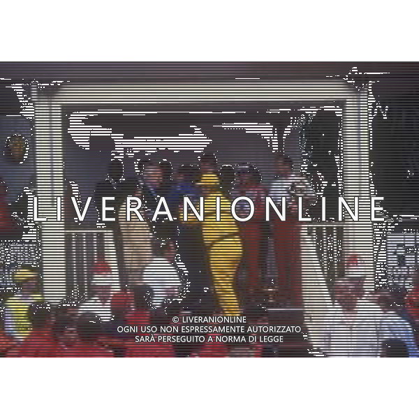 RETROSPETTIVA NIGEL MANSELL PILOTA F1 NELLA FOTO NIGEL MANSELL NELL\'ANNO 1992 AG ALDO LIVERANI SAS  