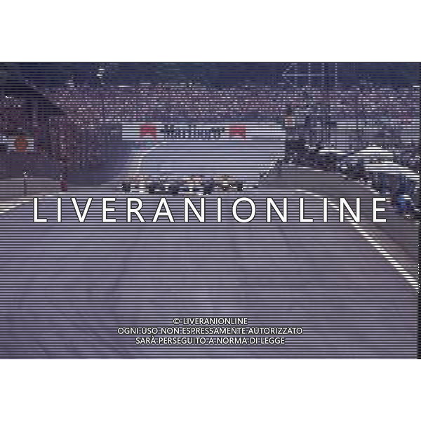 RETROSPETTIVA NIGEL MANSELL PILOTA F1 NELLA FOTO NIGEL MANSELL NELL\'ANNO 1992 AG ALDO LIVERANI SAS  