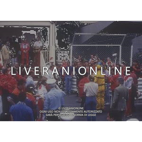 RETROSPETTIVA NIGEL MANSELL PILOTA F1 NELLA FOTO NIGEL MANSELL NELL\'ANNO 1992 AG ALDO LIVERANI SAS  
