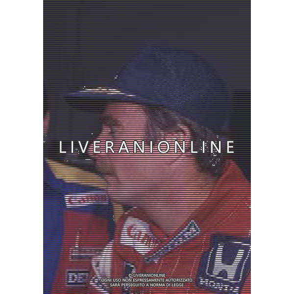 RETROSPETTIVA NIGEL MANSELL PILOTA F1 NELLA FOTO NIGEL MANSELL NELL\'ANNO 1987 AG ALDO LIVERANI SAS 