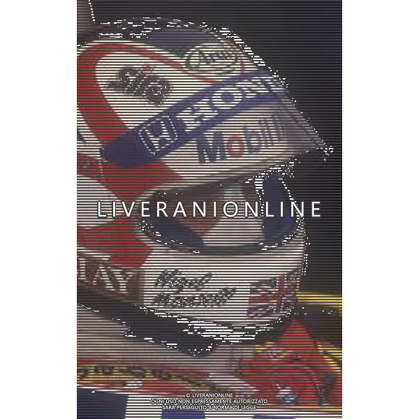 RETROSPETTIVA NIGEL MANSELL PILOTA F1 NELLA FOTO NIGEL MANSELL NELL\'ANNO 1987 AG ALDO LIVERANI SAS 