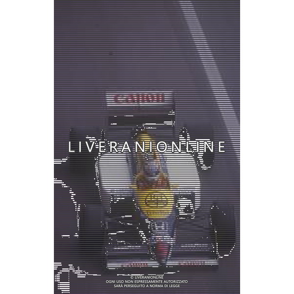 RETROSPETTIVA NIGEL MANSELL PILOTA F1 NELLA FOTO NIGEL MANSELL NELL\'ANNO 1987 AG ALDO LIVERANI SAS 