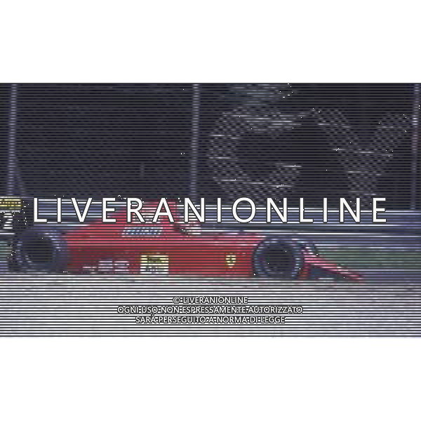 RETROSPETTIVA NIGEL MANSELL PILOTA F1 NELLA FOTO NIGEL MANSELL NELL\'ANNO 1990 AG ALDO LIVERANI SAS