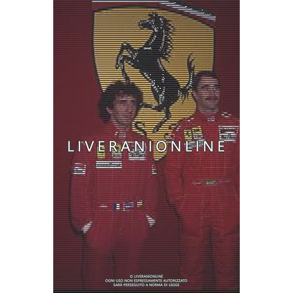 RETROSPETTIVA NIGEL MANSELL PILOTA F1 NELLA FOTO NIGEL MANSELL NELL\'ANNO CON ALAIN PROST AG ALDO LIVERANI SAS
