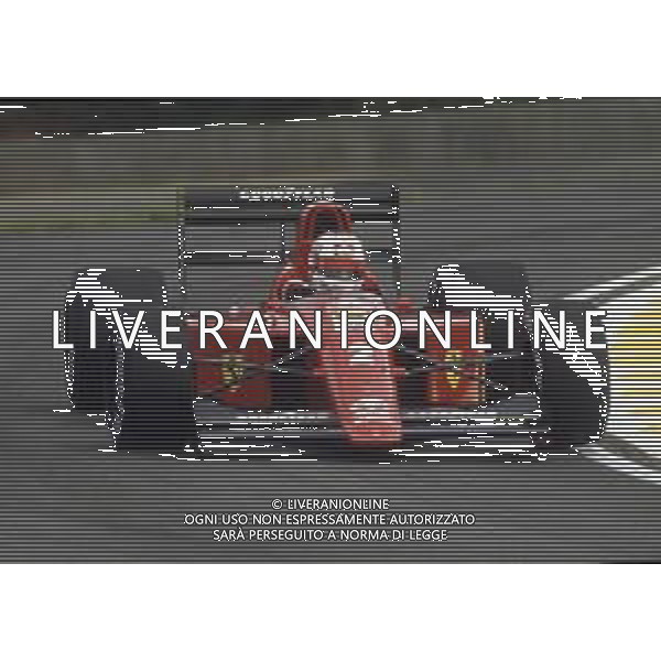 RETROSPETTIVA NIGEL MANSELL PILOTA F1 NELLA FOTO NIGEL MANSELL NELL\'ANNO 1990 AG ALDO LIVERANI SAS