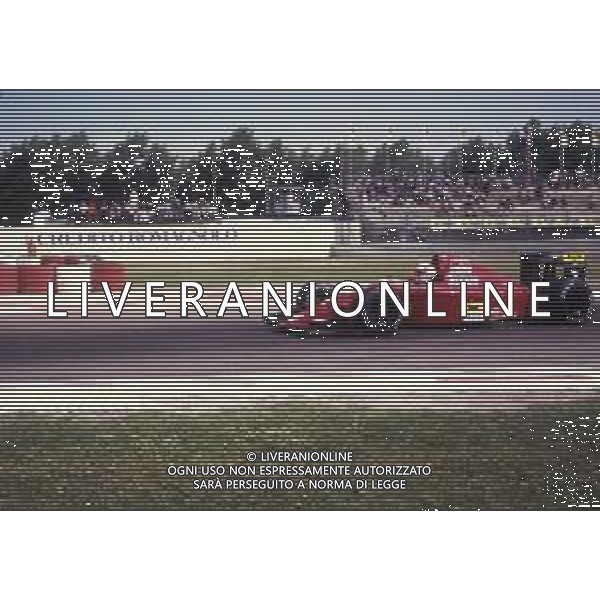 RETROSPETTIVA NIGEL MANSELL PILOTA F1 NELLA FOTO NIGEL MANSELL NELL\'ANNO 1990 AG ALDO LIVERANI SAS
