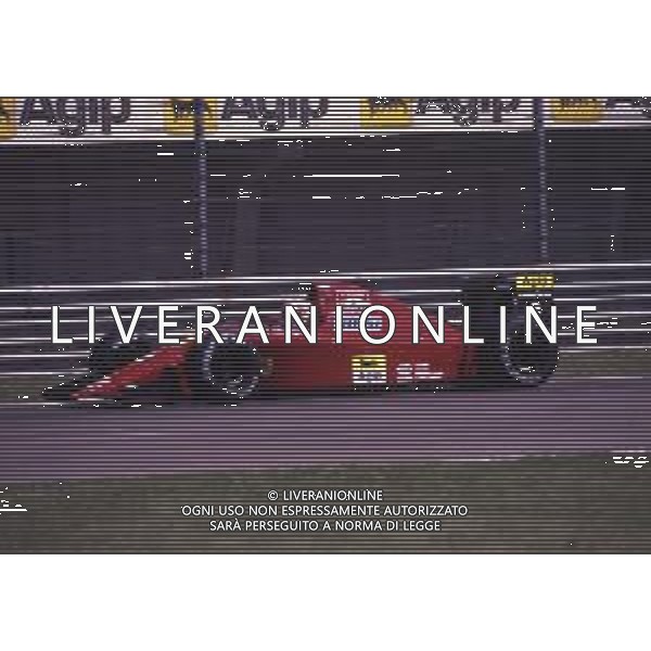 RETROSPETTIVA NIGEL MANSELL PILOTA F1 NELLA FOTO NIGEL MANSELL NELL\'ANNO 1990 AG ALDO LIVERANI SAS