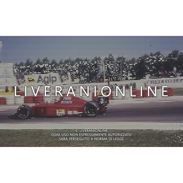 RETROSPETTIVA NIGEL MANSELL PILOTA F1 NELLA FOTO NIGEL MANSELL NELL\'ANNO 1990 AG ALDO LIVERANI SAS
