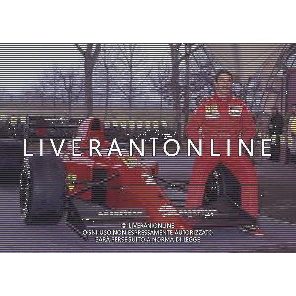 RETROSPETTIVA NIGEL MANSELL PILOTA F1 NELLA FOTO NIGEL MANSELL NELL\'ANNO 1990 AG ALDO LIVERANI SAS