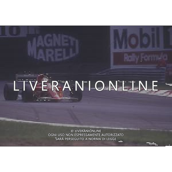 RETROSPETTIVA NIGEL MANSELL PILOTA F1 NELLA FOTO NIGEL MANSELL NELL\'ANNO 1990 AG ALDO LIVERANI SAS