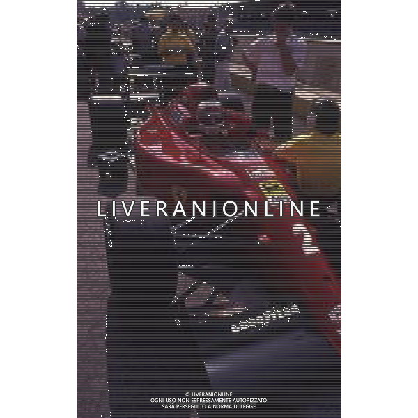 RETROSPETTIVA NIGEL MANSELL PILOTA F1 NELLA FOTO NIGEL MANSELL NELL\'ANNO 1990 AG ALDO LIVERANI SAS