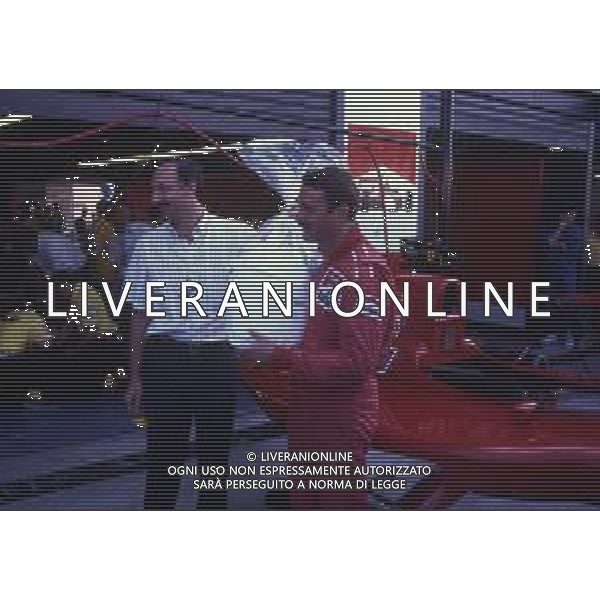 RETROSPETTIVA NIGEL MANSELL PILOTA F1 NELLA FOTO NIGEL MANSELL NELL\'ANNO 1990 AG ALDO LIVERANI SAS