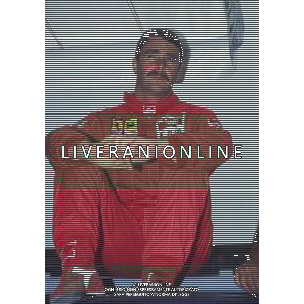 RETROSPETTIVA NIGEL MANSELL PILOTA F1 NELLA FOTO NIGEL MANSELL NELL\'ANNO 1990 AG ALDO LIVERANI SAS