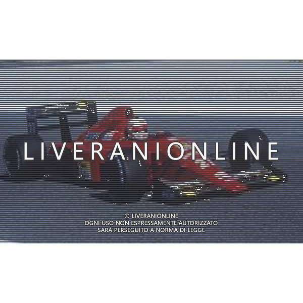 RETROSPETTIVA NIGEL MANSELL PILOTA F1 NELLA FOTO NIGEL MANSELL NELL\'ANNO 1990 AG ALDO LIVERANI SAS