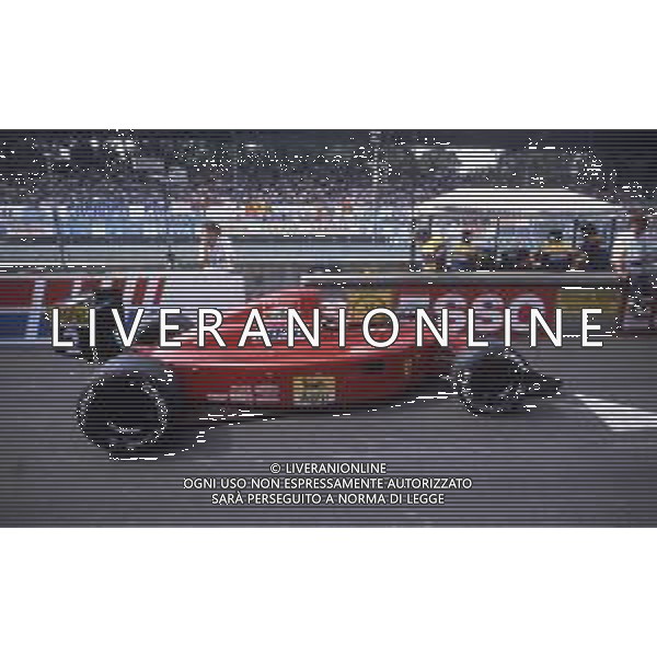 RETROSPETTIVA NIGEL MANSELL PILOTA F1 NELLA FOTO NIGEL MANSELL NELL\'ANNO 1990 AG ALDO LIVERANI SAS