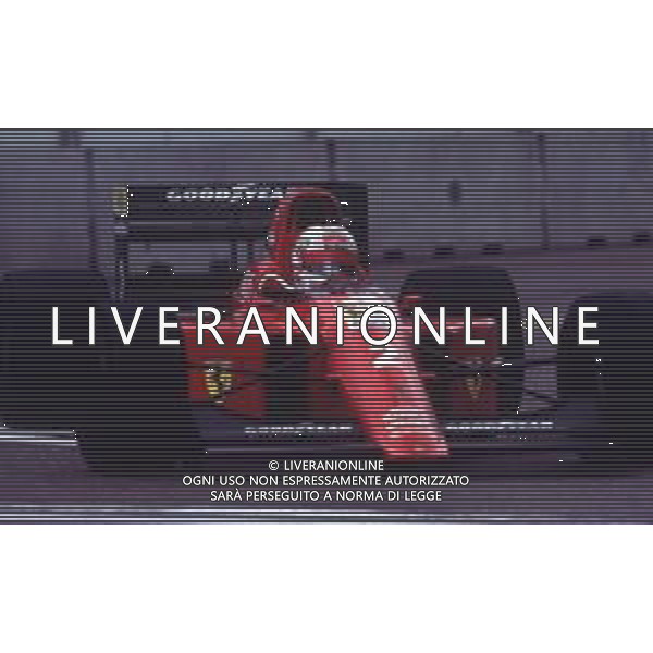 RETROSPETTIVA NIGEL MANSELL PILOTA F1 NELLA FOTO NIGEL MANSELL NELL\'ANNO 1990 AG ALDO LIVERANI SAS