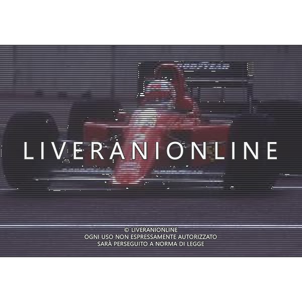 RETROSPETTIVA NIGEL MANSELL PILOTA F1 NELLA FOTO NIGEL MANSELL NELL\'ANNO 1990 AG ALDO LIVERANI SAS
