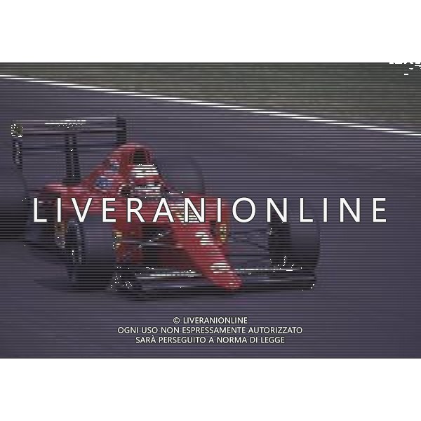 RETROSPETTIVA NIGEL MANSELL PILOTA F1 NELLA FOTO NIGEL MANSELL NELL\'ANNO 1990 AG ALDO LIVERANI SAS