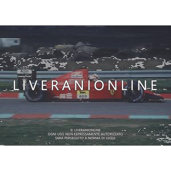 RETROSPETTIVA NIGEL MANSELL PILOTA F1 NELLA FOTO NIGEL MANSELL NELL\'ANNO 1990 AG ALDO LIVERANI SAS