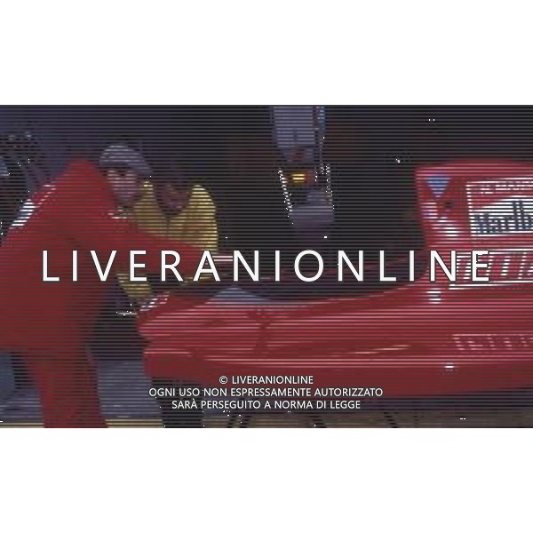 RETROSPETTIVA NIGEL MANSELL PILOTA F1 NELLA FOTO NIGEL MANSELL NELL\'ANNO 1990 AG ALDO LIVERANI SAS