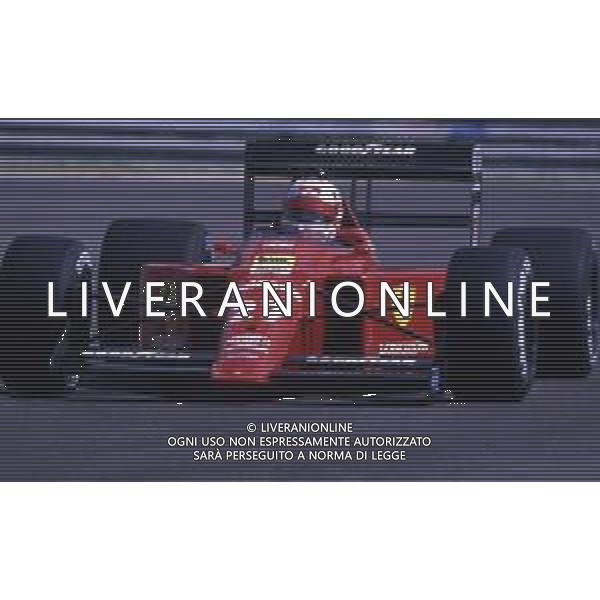 RETROSPETTIVA NIGEL MANSELL PILOTA F1 NELLA FOTO NIGEL MANSELL NELL\'ANNO 1990 AG ALDO LIVERANI SAS